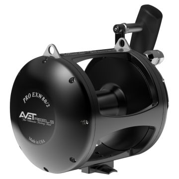 Avet Pro EXW80/2 İki Vites Çıkrık Olta Makinesi Sağ Kol Black