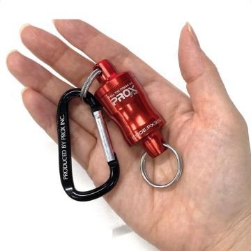 Prox Auto Lock MG Joint Mıknatıslı Karabinalı Askı Aparatı Kırmızı