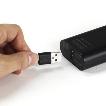 Prox Mini Buku USB Girişli Hava Pompası Beyaz