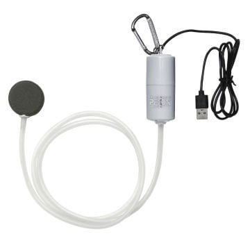 Prox Mini Buku USB Girişli Hava Pompası Beyaz