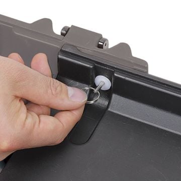 Prox Container Gear 5-Lenght Hard Rod Case Olta Taşıma Çantası Kırmızı Siyah