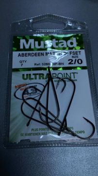 Mustad 32601NP-BN Uzun Pala Delikli İğneler 