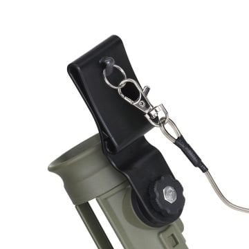 Prox Turn Lock Rod Holster Belt Clip Askılı Kamış Taşıma Aparatı Yeşil