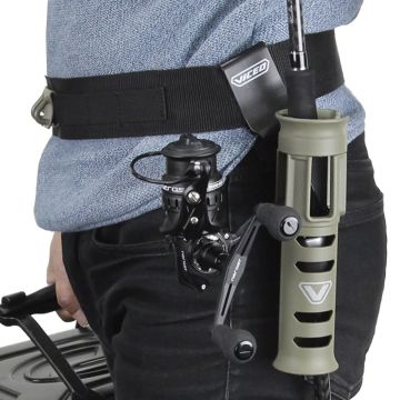 Prox Turn Lock Rod Holster Belt Clip Askılı Kamış Taşıma Aparatı Yeşil