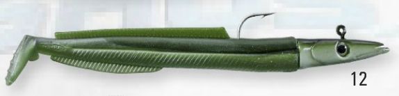 Yuki Fishus Ameni Spinning Silikon Yem 14,5 Cm 16 Gr 12