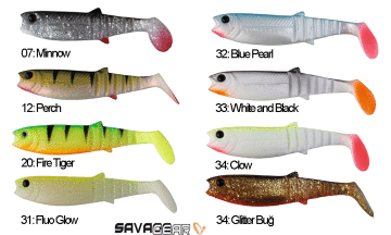 Savagear LB Cannibal Bulk Box 10cm 9g Silikon Yem