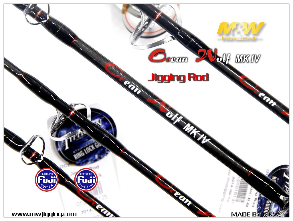 M&W Ocean Wolf MK-IV B-SS 80-200 gr. 1.71m. Slow Jig Kamışı