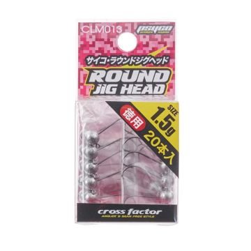 Pro Marine  Psycho Round Lrf Jig Head 1.5 Gr Ekonomik Paket