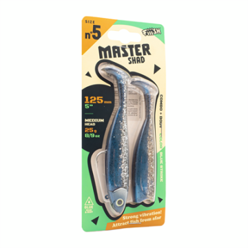 Fiiish MS125/5 MS4557 Combo Medium 25gr Blue Strike