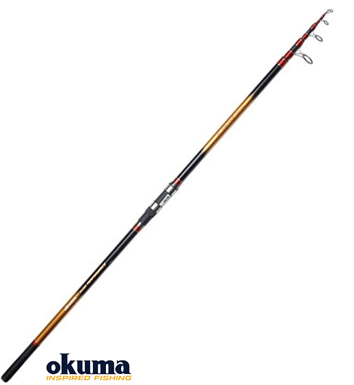 Okuma Fina Pro Tele Surf 390 cm 100-200 gr Surf Kamışı