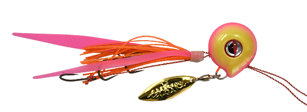 Kanji Risky Tairis 120 Gr Tai Rubber Slider Jig #02 PINK GOLD