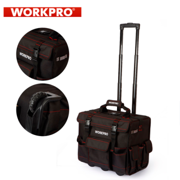 WORKPRO W009029 Tekerlekli Alet Çantası, 176 Parça