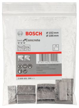 Bosch - Best Serisi Elmas Sulu Karot Uç Segman 182-186 mm İçin 13 Parça