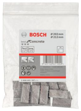 Bosch - Best Serisi Elmas Sulu Karot Uç Segman 202-212 mm İçin 14 Parça