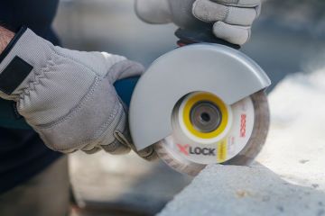 Bosch - X-LOCK - Standard Seri Genel Yapı Malzemeleri İçin Elmas Kesme Diski 115 mm