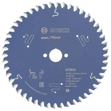 Bosch - Expert Serisi Ahşap için Daire Testere Bıçağı 165*20 mm 48 Diş