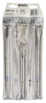 Bosch - LongLife Serisi, SDS-Plus Şaftlı Sivri, Yassı, Fayans Keski Seti