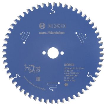 Bosch - Expert Serisi Alüminyum için Daire Testere Bıçağı 184*20 mm 56 Diş