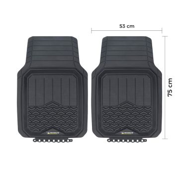 Michelin MC34594 Tüm Araçlara Uyumlu 2 Parça Üniversal 3D Havuzlu Oto Paspas