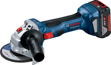 Bosch Professional GWS 180-LI 2x4ah Çift Akülü Taşlama Makinesi