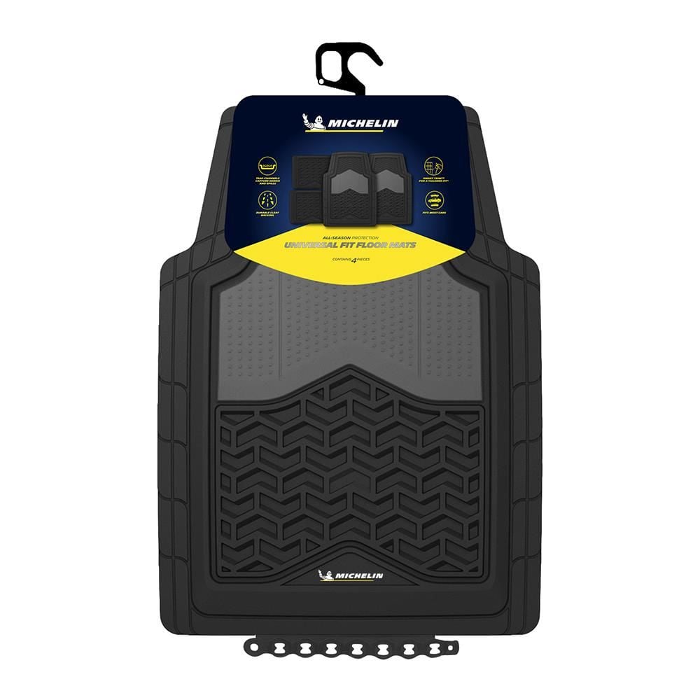 Michelin MC34891 Tüm Araçlara Uyumlu 4 Parça Üniversal 3D Havuzlu Oto Paspas