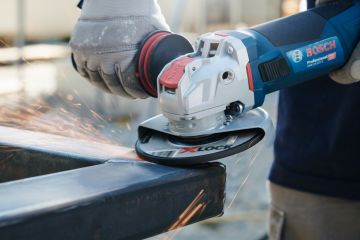 Bosch - X-LOCK - 125*6,0 mm Expert Serisi Bombeli Metal Taşlama Diski (Taş) 10'Lu Paket