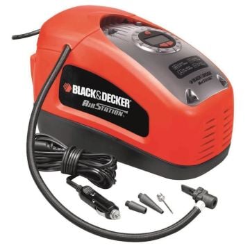 Black&Decker ASI300 12Volt/220Volt 160PSI Hava Kompresörü