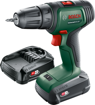 Bosch UniversalDrill 18 (2x 1,5Ah) Çift Akülü