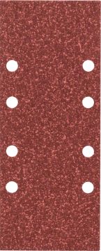 Bosch - Titreşimli Zımpara Kağıdı 10'lu, 93 x 230 mm 40 Kum 8 Delik