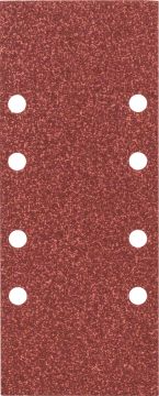 Bosch - Titreşimli Zımpara Kağıdı 10'lu, 93 x 230 mm 60 Kum 8 Delik
