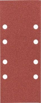 Bosch - Titreşimli Zımpara Kağıdı 10'lu, 93 x 230 mm 120 Kum 8 Delik