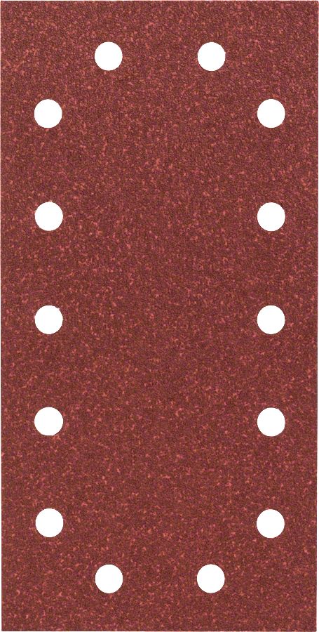 Bosch - Titreşimli Zımpara Kağıdı 10'lu, 115 x 230 mm 60 Kum 14 Delik