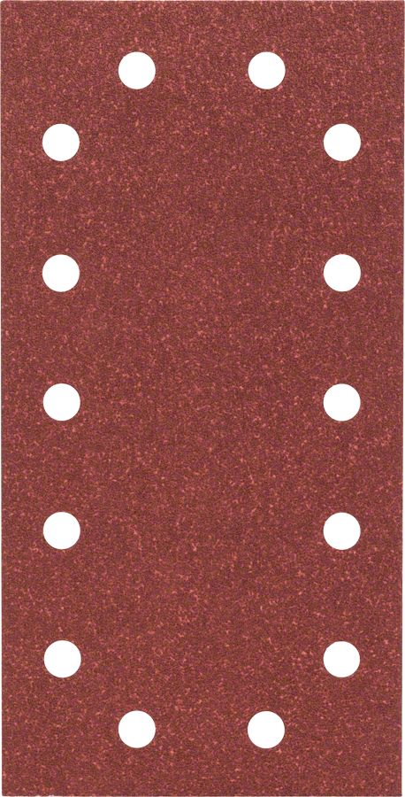 Bosch - Titreşimli Zımpara Kağıdı 10'lu, 115 x 230 mm 80 Kum 14 Delik