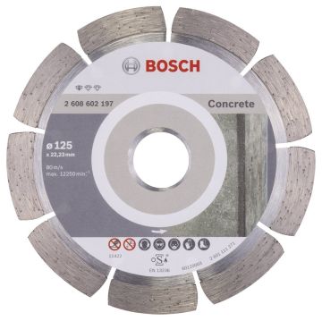 Bosch - Standard Seri Beton İçin Elmas Kesme Diski 125 mm