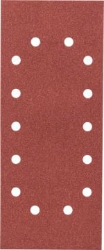 Bosch - Titreşimli Zımpara Kağıdı 10'lu, 115 x 280 mm 120 Kum 14 Delik