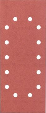 Bosch - Titreşimli Zımpara Kağıdı 10'lu, 115 x 280 mm 240 Kum 14 Delik