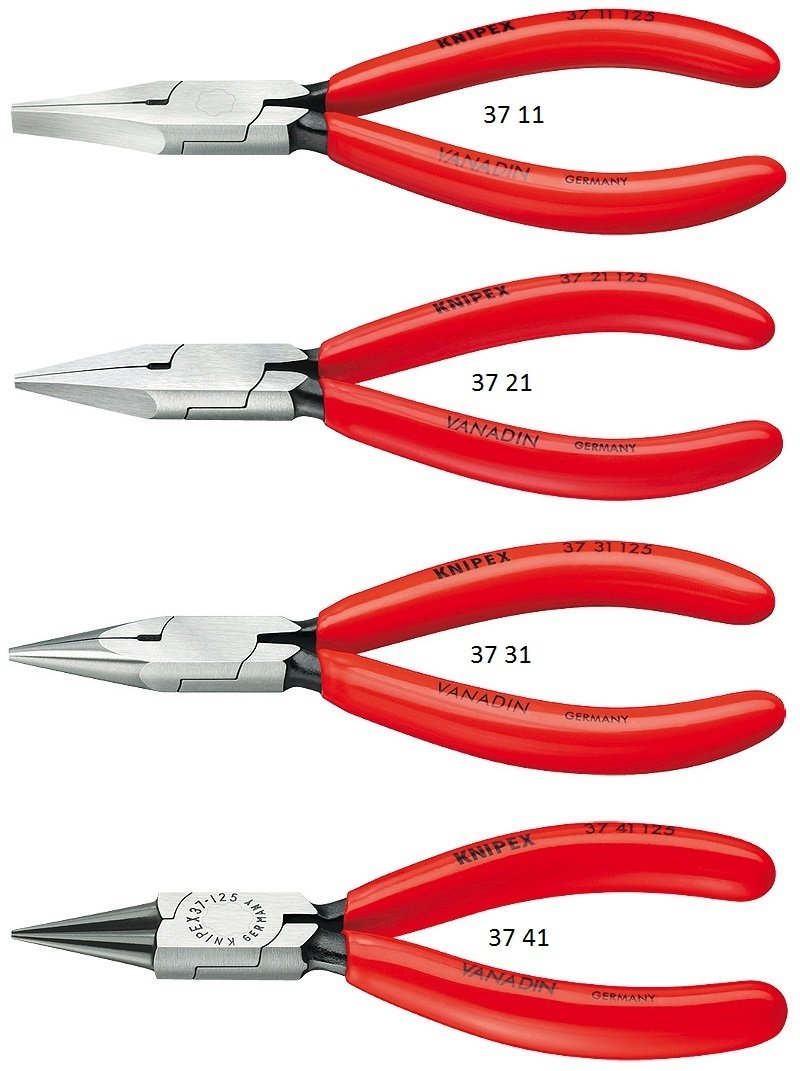 Knipex 37 Elektronikçi Kargaburun 37 31 - 125 MM