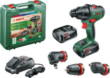 Bosch AdvancedImpact 18 Çift Akülü Darbeli Delme Vidalama Makinesi (2 x 1,5 Ah) + 3 Adaptör