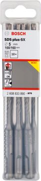Bosch - SDS-Plus-5X Serisi Kırıcı Delici Matkap Ucu 5*160 mm 10'lu
