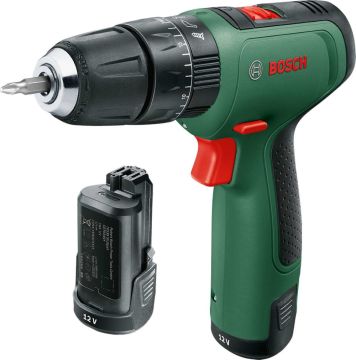 Bosch EasyImpact 1200 Akülü Darbeli Delme Vidalama Makinesi + GAL 1210 CV + AC kit (Çift Akülü)