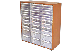 SM-36 Mobilyalı Çekmeceli Stand