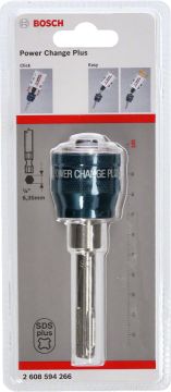 Bosch - Power Change Plus Adaptör 105 mm ve SDS-Plus Şaft Girişli