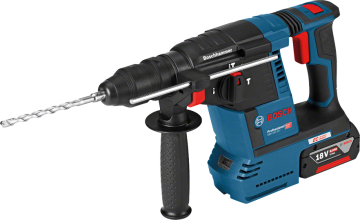 Bosch Professional GBH 18V-26 F 6 Ah Çift Akülü Kırıcı/Delici-Çanta (İlave Mandren)