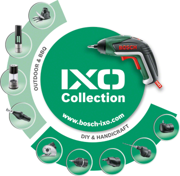 Bosch IXO Collection Çim Biçme Adaptörü