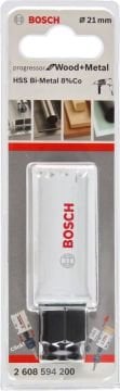 Bosch - Yeni Progressor Serisi Ahşap ve Metal için Delik Açma Testeresi (Panç) 21 mm