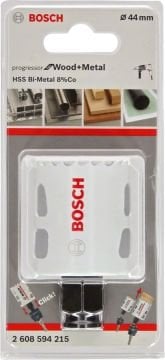 Bosch - Yeni Progressor Serisi Ahşap ve Metal için Delik Açma Testeresi (Panç) 44 mm