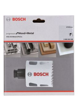 Bosch - Yeni Progressor Serisi Ahşap ve Metal için Delik Açma Testeresi (Panç) 152 mm