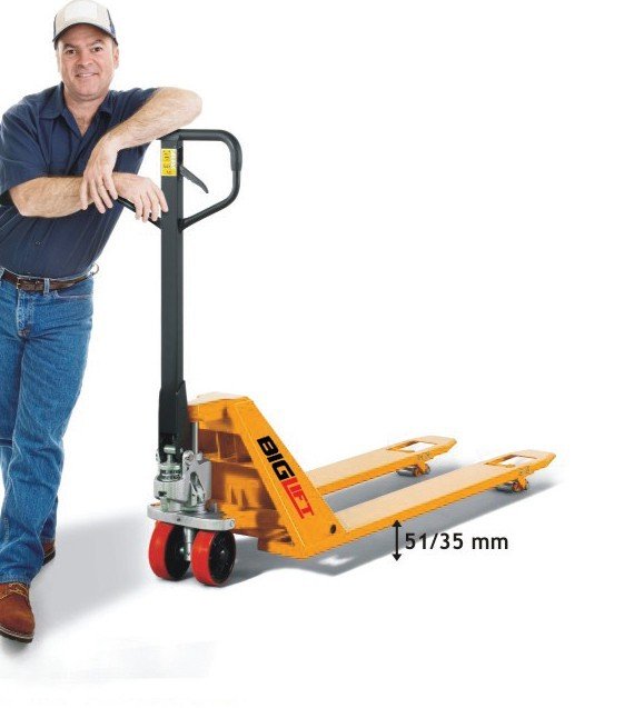 Biglift 1,5 Ton Alçak Şase Transpalet RM-AC-LOW 51