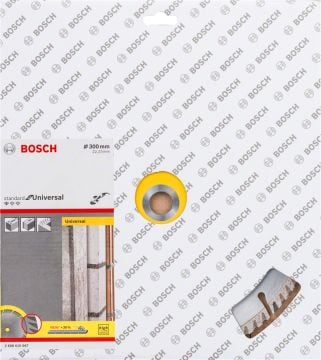 Bosch - Standard Seri Genel Yapı Malzemeleri İçin Elmas Kesme Diski 300 mm