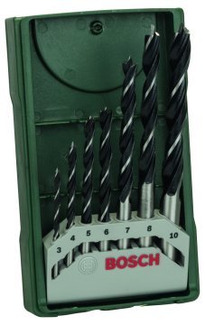 Bosch - X-Line Mini 7 Parça Ahşap Matkap Ucu Seti